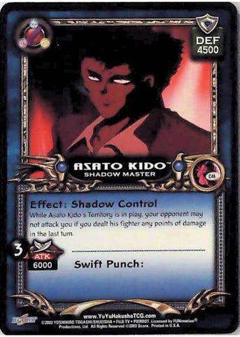 Yu Yu Hakusho TCG | Asato Kido, Shadow Master - Dark Tournament C46 | The Nerd Merchant