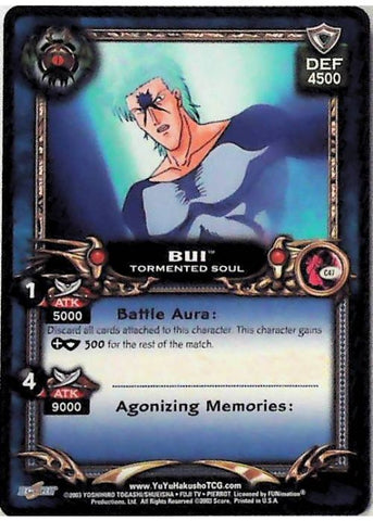 Yu Yu Hakusho TCG | Bui, Tormented Soul (Foil) - Dark Tournament C47 | The Nerd Merchant