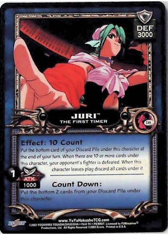 Yu Yu Hakusho TCG | Juri, the First Timer - Dark Tournament C49 | The Nerd Merchant