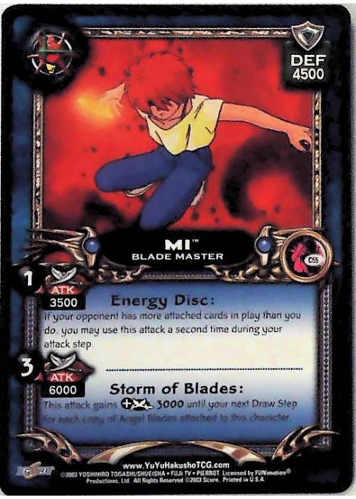 Yu Yu Hakusho TCG | M1, Blade Master (Foil) - Dark Tournament C55 | The Nerd Merchant