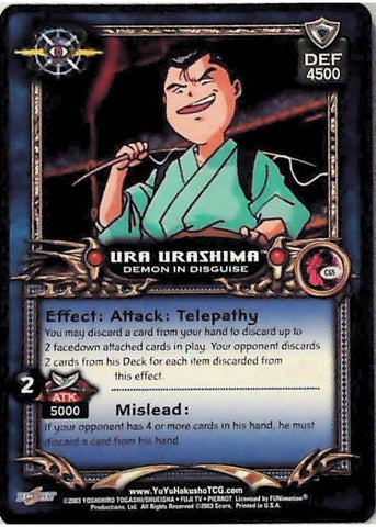 Yu Yu Hakusho TCG | Ura Urashima, Demon in Disguise (Foil) - Dark Tournament C65 | The Nerd Merchant