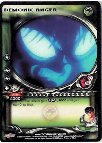 Yu Yu Hakusho TCG | Demonic Anger - Dark Tournament C73 | The Nerd Merchant