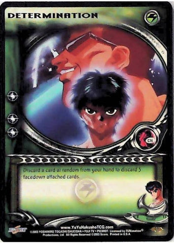 Yu Yu Hakusho TCG | Determination (Foil) - Dark Tournament C74 | The Nerd Merchant