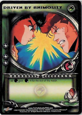 Yu Yu Hakusho TCG | Driven by Animosity - Dark Tournament C75 | The Nerd Merchant