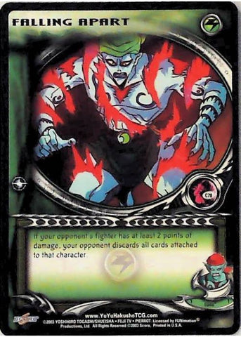 Yu Yu Hakusho TCG | Falling Apart (Foil) - Dark Tournament C78 | The Nerd Merchant