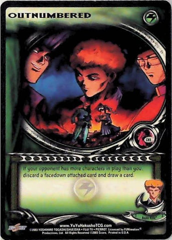 Yu Yu Hakusho TCG | Outnumbered - Dark Tournament C83 | The Nerd Merchant