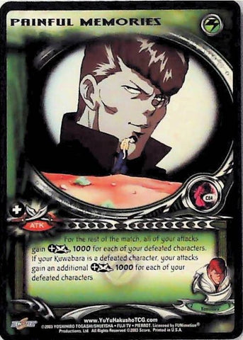 Yu Yu Hakusho TCG | Painful Memories (Foil) - Dark Tournament C84 | The Nerd Merchant