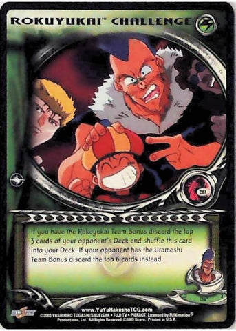 Yu Yu Hakusho TCG | Rokuyukai Challenge (Foil) - Dark Tournament C87 | The Nerd Merchant