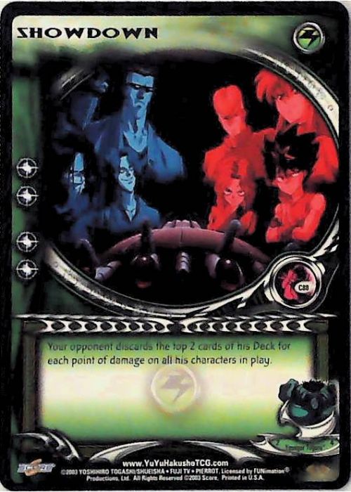 Yu Yu Hakusho TCG | Showdown - Dark Tournament C88 | The Nerd Merchant