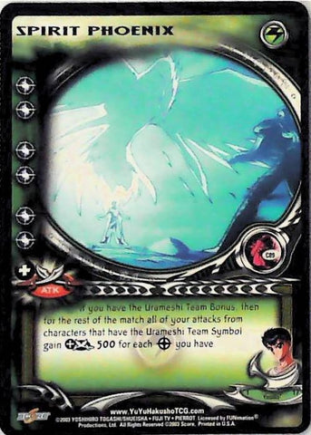 Yu Yu Hakusho TCG | Spirit Phoenix - Dark Tournament C89 | The Nerd Merchant