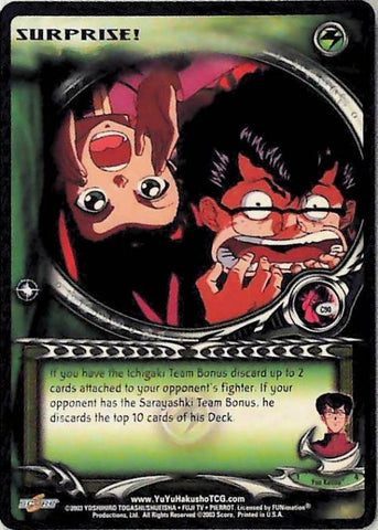 Yu Yu Hakusho TCG | Surprise! (Foil) - Dark Tournament C90 | The Nerd Merchant