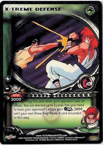Yu Yu Hakusho TCG | X-Treme Defense (Foil) - Dark Tournament C92 | The Nerd Merchant