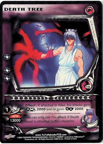 Yu Yu Hakusho TCG | Death Tree - Dark Tournament C109 | The Nerd Merchant