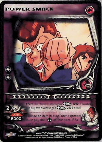 Yu Yu Hakusho TCG | Power Smack - Dark Tournament C116 | The Nerd Merchant