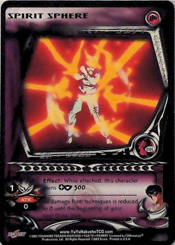 Yu Yu Hakusho TCG | Spirit Sphere (Foil) - Dark Tournament C121 | The Nerd Merchant