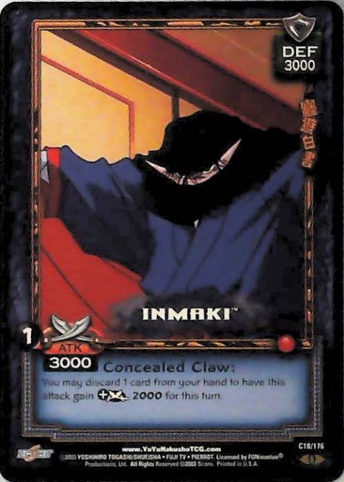 Yu Yu Hakusho TCG | Inmaki - Ghost Files C18 [1st Ed.] | The Nerd Merchant