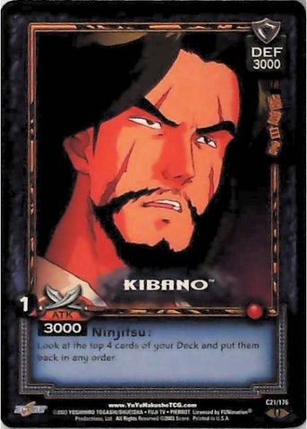 Yu Yu Hakusho TCG | Kibano - Ghost Files C21 [1st Ed.] | The Nerd Merchant