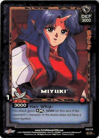 Yu Yu Hakusho TCG | Miyuki - Ghost Files C23 [1st Ed.] | The Nerd Merchant