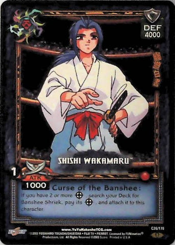 Yu Yu Hakusho TCG | Shishi Wakamaru - Ghost Files C26 [1st Ed.] | The Nerd Merchant