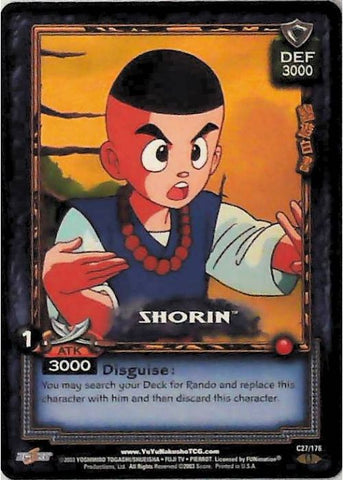 Yu Yu Hakusho TCG | Shorin - Ghost Files C27 [1st Ed.] | The Nerd Merchant