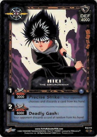 Yu Yu Hakusho TCG | Hiei, the Swordsman - Ghost Files R32 [1st Ed.] | The Nerd Merchant