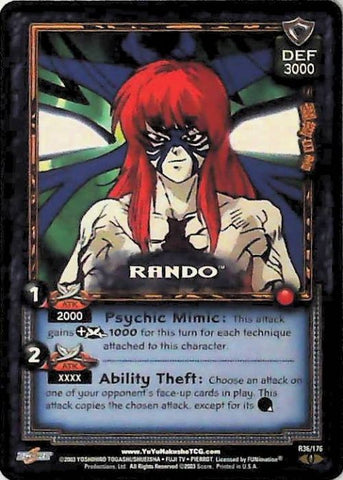 Yu Yu Hakusho TCG | Rando - Ghost Files R36 [1st Ed.] | The Nerd Merchant