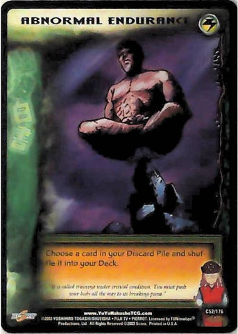 Yu Yu Hakusho TCG | Abnormal Endurance - Ghost Files C52 [1st Ed.] | The Nerd Merchant