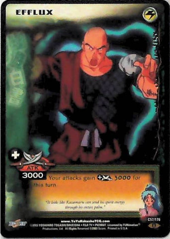 Yu Yu Hakusho TCG | Efflux - Ghost Files C57 [1st Ed.] | The Nerd Merchant