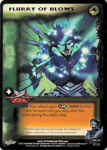 Yu Yu Hakusho TCG | Flurry of Blows - Ghost Files C60 [1st Ed.] | The Nerd Merchant