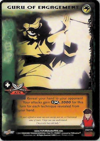 Yu Yu Hakusho TCG | Guru of Engagement - Ghost Files C62 [1st Ed.] | The Nerd Merchant