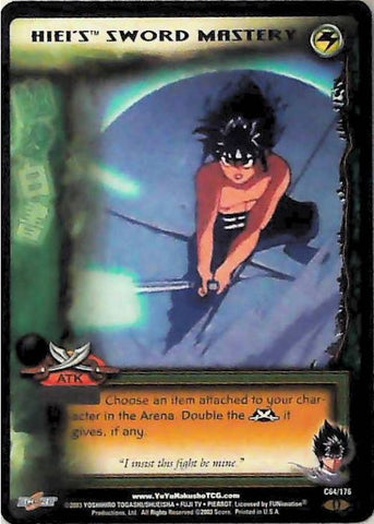 Yu Yu Hakusho TCG | Hiei's Sword Mastery - Ghost Files C64 [1st Ed.] | The Nerd Merchant