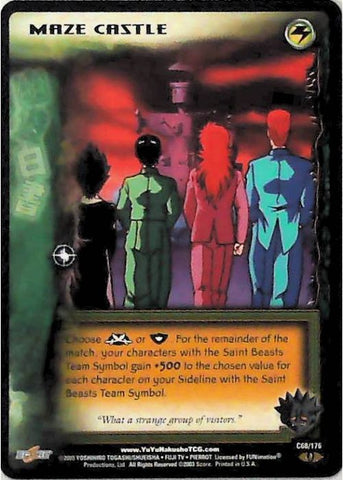 Yu Yu Hakusho TCG | Maze Castle - Ghost Files C68 [1st Ed.] | The Nerd Merchant