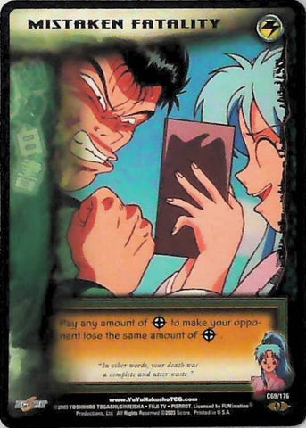 Yu Yu Hakusho TCG | Mistaken Fatality - Ghost Files C69 [1st Ed.] | The Nerd Merchant