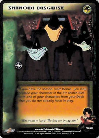 Yu Yu Hakusho TCG | Shinobi Disguise - Ghost Files C70 [1st Ed.] | The Nerd Merchant
