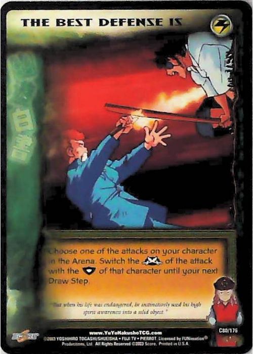 Yu Yu Hakusho TCG | The Best Defense is... - Ghost Files C80 [1st Ed.] | The Nerd Merchant