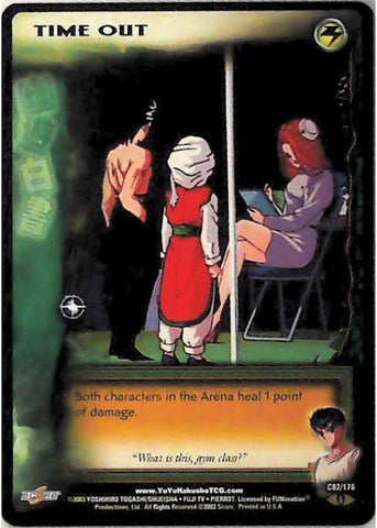 Yu Yu Hakusho TCG | Time Out - Ghost Files C82 [1st Ed.] | The Nerd Merchant