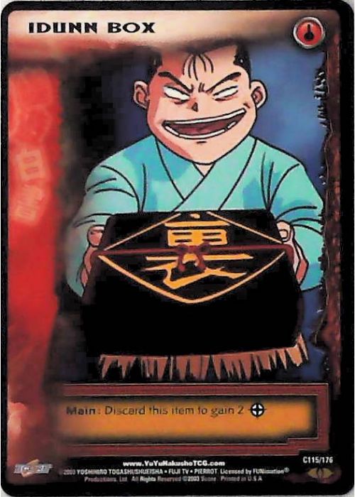 Yu Yu Hakusho TCG | Idunn Box - Ghost Files C115 [1st Ed.] | The Nerd Merchant