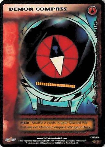 Yu Yu Hakusho TCG | Demon Compass - Ghost Files C117 [1st Ed.] | The Nerd Merchant