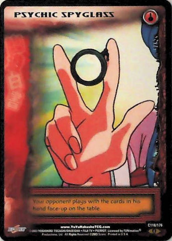 Yu Yu Hakusho TCG | Psychic Spyglass - Ghost Files C118 [1st Ed.] | The Nerd Merchant