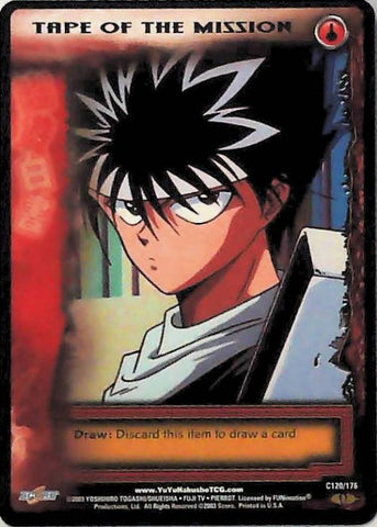 Yu Yu Hakusho TCG | Tape of the Mission - Ghost Files C120 [1st Ed.] | The Nerd Merchant
