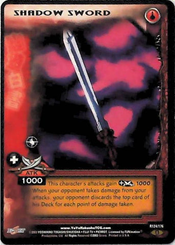 Yu Yu Hakusho TCG | Shadow Sword - Ghost Files R124 [1st Ed.] | The Nerd Merchant