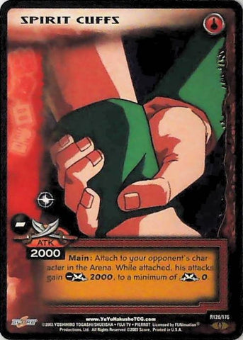 Yu Yu Hakusho TCG | Spirit Cuffs - Ghost Files R126 [1st Ed.] | The Nerd Merchant