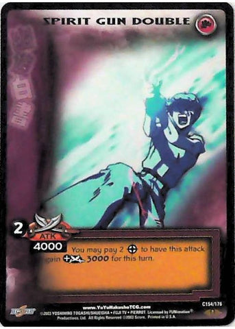 Yu Yu Hakusho TCG | Spirit Gun Double - Ghost Files C154 [1st Ed.] | The Nerd Merchant