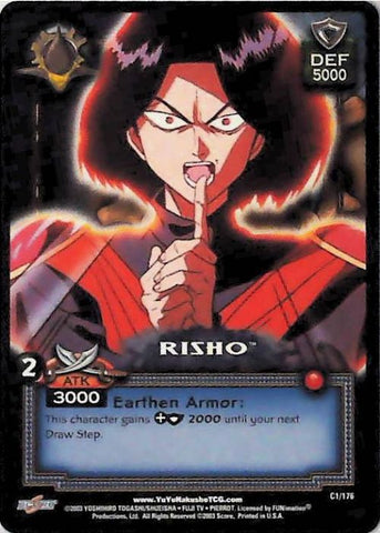 Yu Yu Hakusho TCG | Risho - Ghost Files C1 | The Nerd Merchant