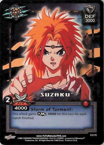 Yu Yu Hakusho TCG | Suzaku - Ghost Files C2 | The Nerd Merchant