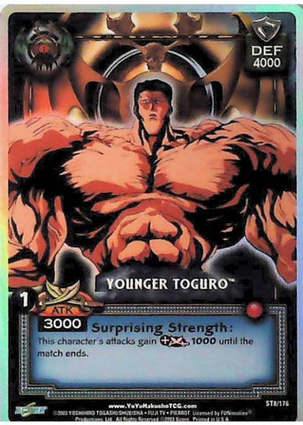 Yu Yu Hakusho TCG | Younger Toguro (Foil) - Ghost Files ST8 | The Nerd Merchant