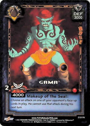 Yu Yu Hakusho TCG | Gama - Ghost Files C13 | The Nerd Merchant