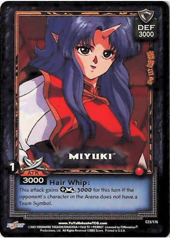 Yu Yu Hakusho TCG | Miyuki - Ghost Files C23 | The Nerd Merchant