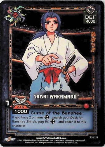 Yu Yu Hakusho TCG | Shishi Wakamaru - Ghost Files C26 | The Nerd Merchant
