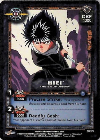 Yu Yu Hakusho TCG | Hiei, the Swordsman - Ghost Files R32 | The Nerd Merchant